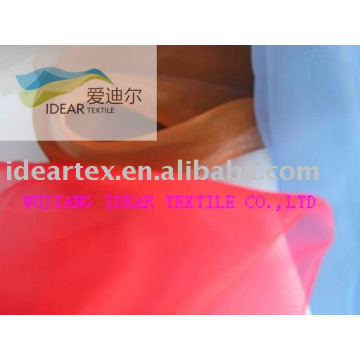 Polyester / Nylon Organza tissu pour ameublement